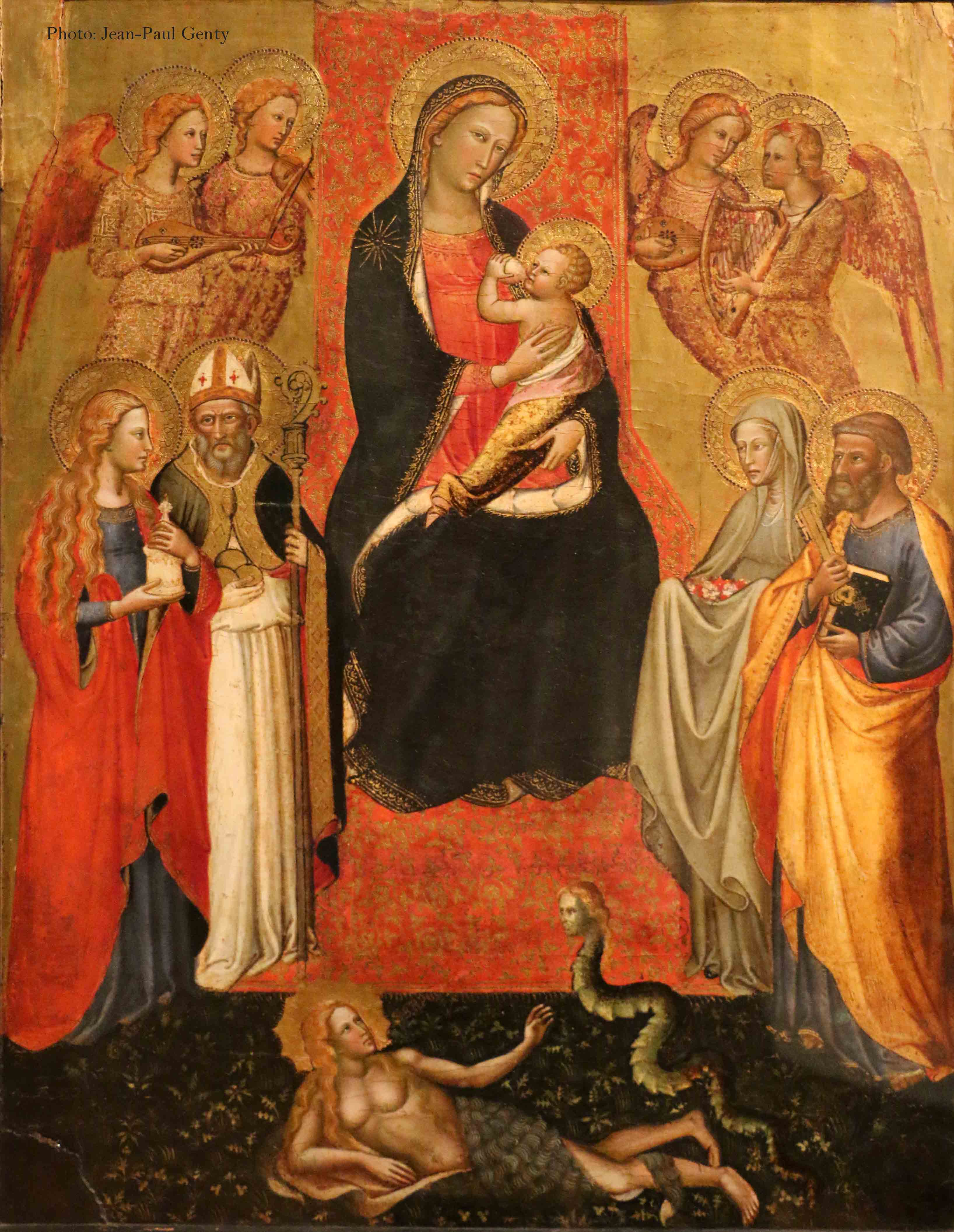 Vierge à l'enfant vers 1380 - Exposition Autun