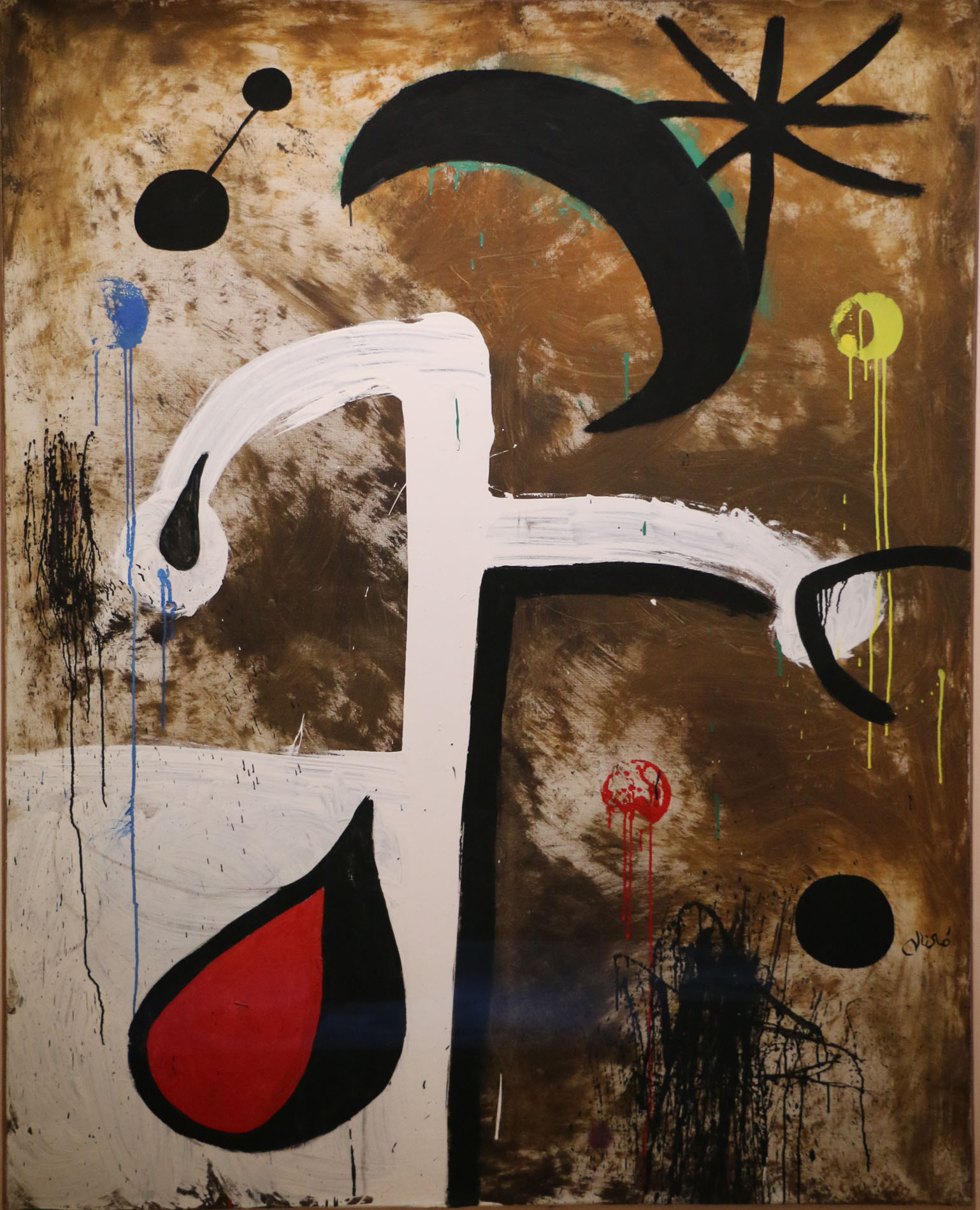 Joan Miró - Femme et Lune- Exposition Autun